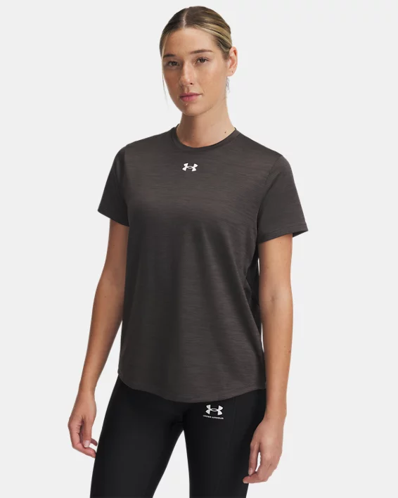 UA Tech Vent Team Womens Short Sleeve