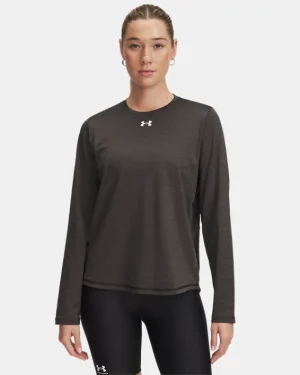 UA Tech Vent Team Womens Long Sleeve