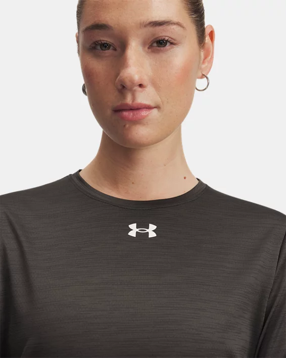 UA Tech Vent Team Womens Long Sleeve - Image 3
