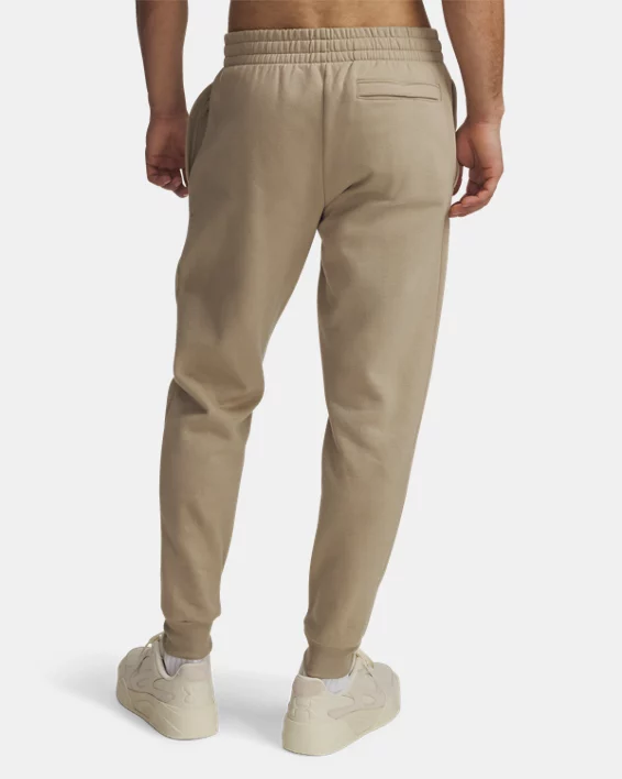 UA Rival Fleece Logo Mens Joggers - Image 2