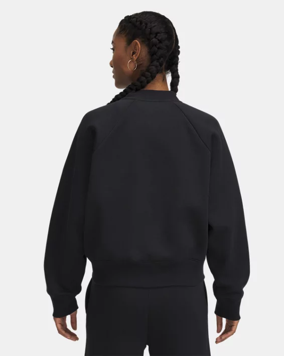 UA Rival Fleece Womens Bomber - Image 2