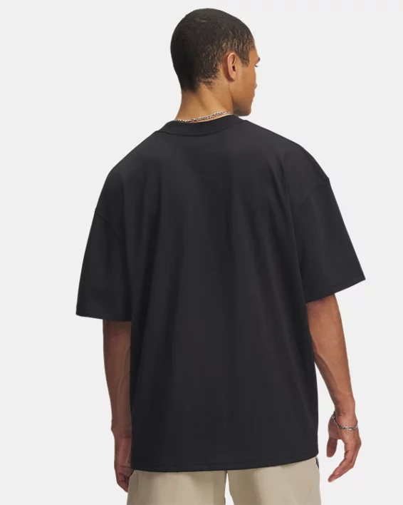 UA Woven Label Heavyweight Mens Short Sleeve - Image 2