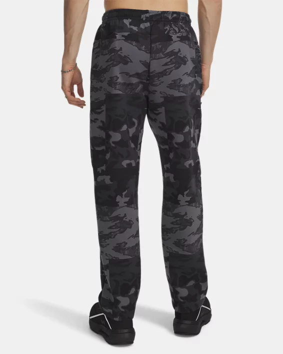 UA Unstoppable Fleece Camo Mens Pants - Image 2