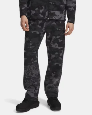 UA Unstoppable Fleece Camo Mens Pants