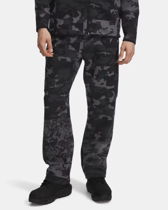 UA Unstoppable Fleece Camo Mens Pants