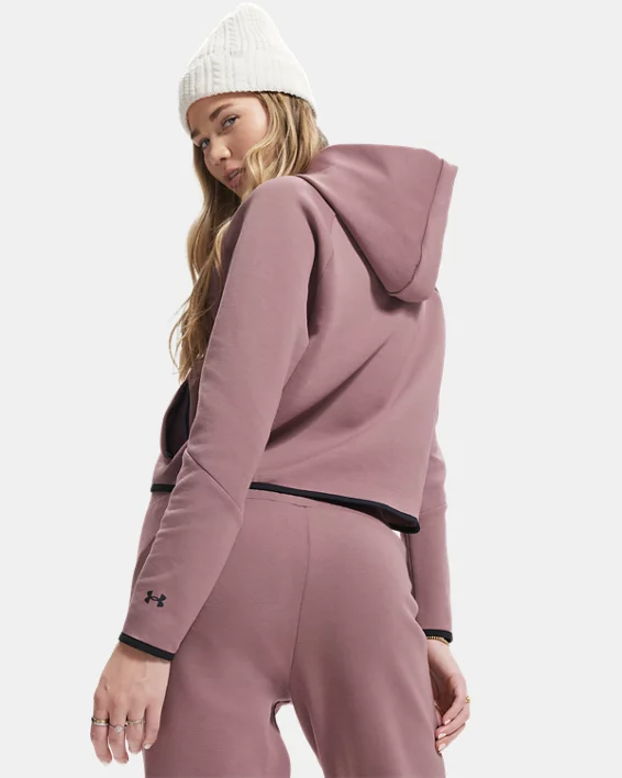 UA Unstoppable Fleece Womens Hoodie - Image 3