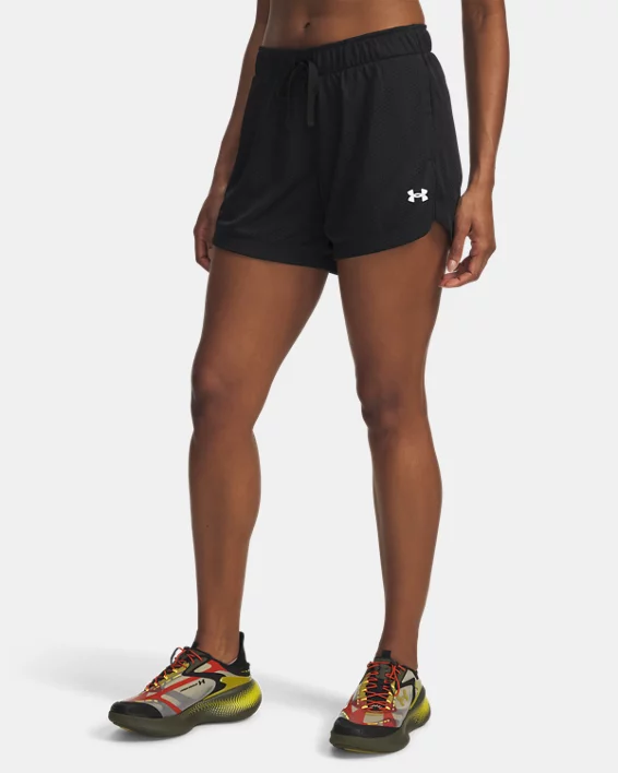 UA Icon Mesh Womens 5 Shorts