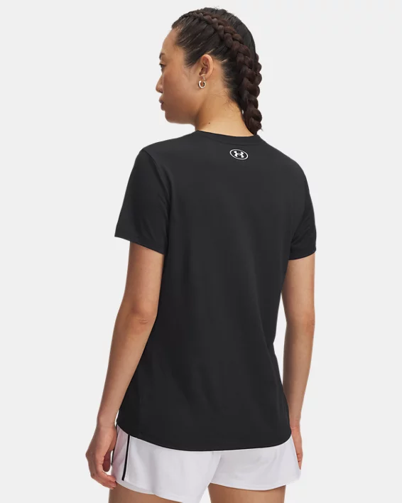 UA Tech Script Graphic Womens Short Sleeve - Image 2
