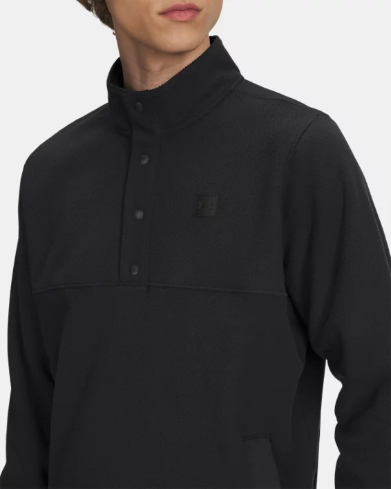 UA Expanse Scout Fleece Mens Snap - Image 3