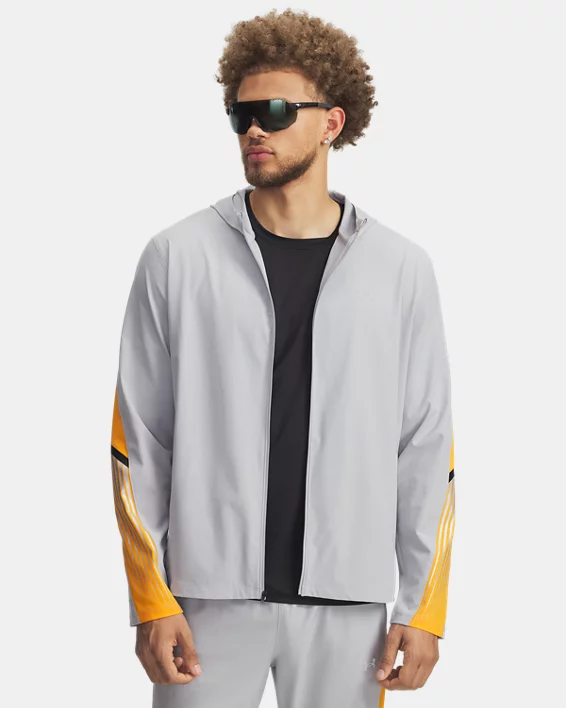 UA Velociti Storm Mens Hooded Jacket