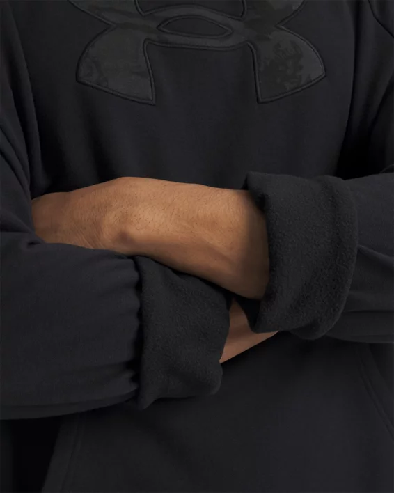 UA Rival Fleece Camo Mens Hoodie - Image 3