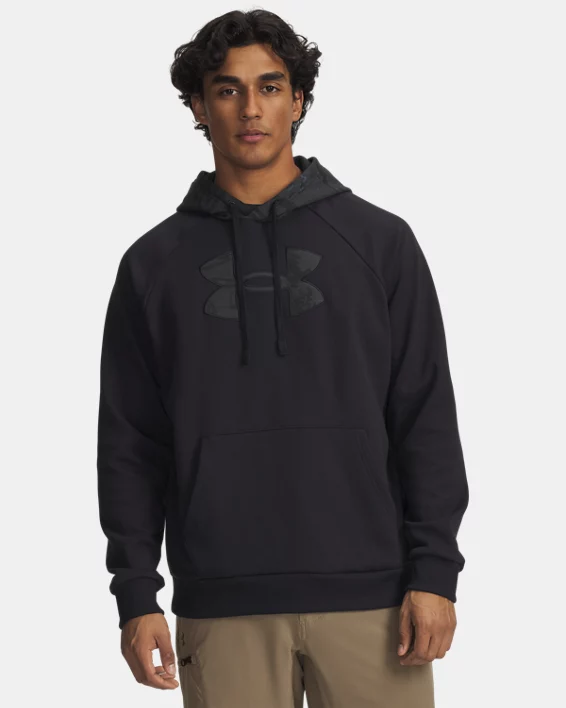 UA Rival Fleece Camo Mens Hoodie