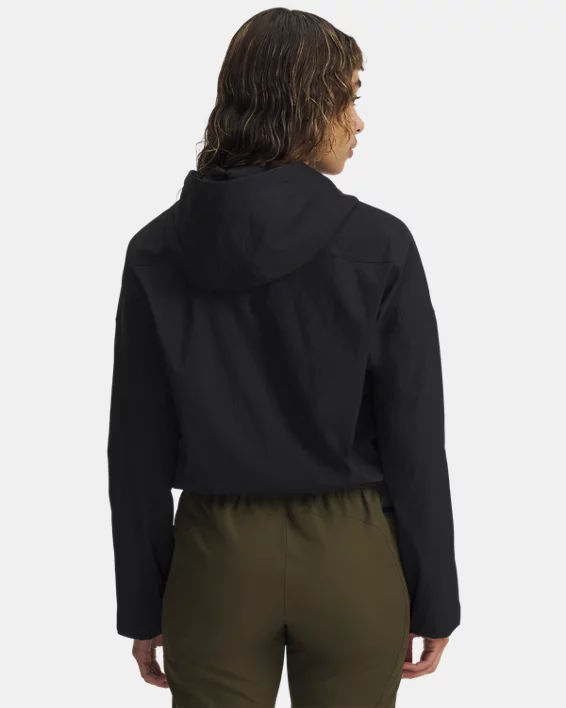 UA Unstoppable Woven Ripstop Womens Jacket - Image 2