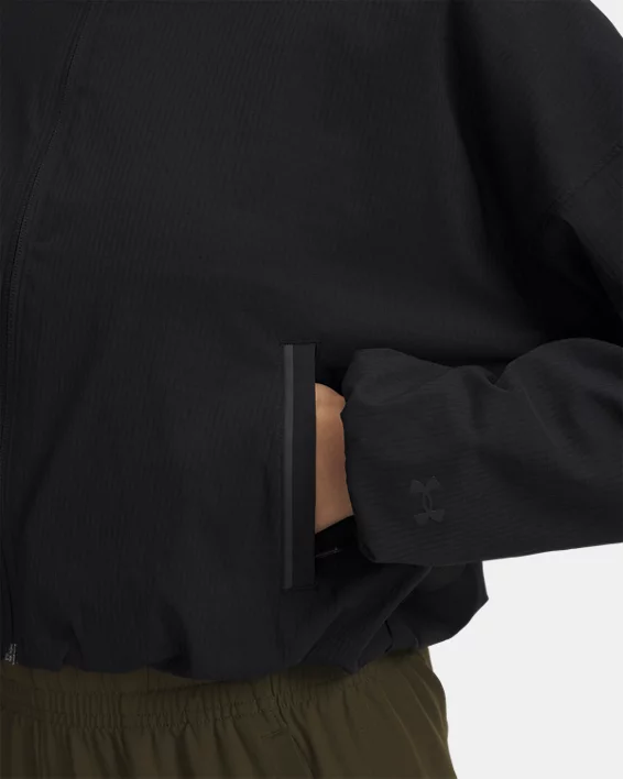 UA Unstoppable Woven Ripstop Womens Jacket - Image 3