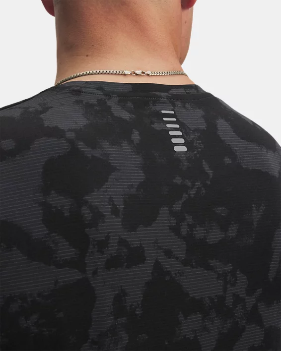 UA Launch Printed Mens Short Sleeve - Image 3