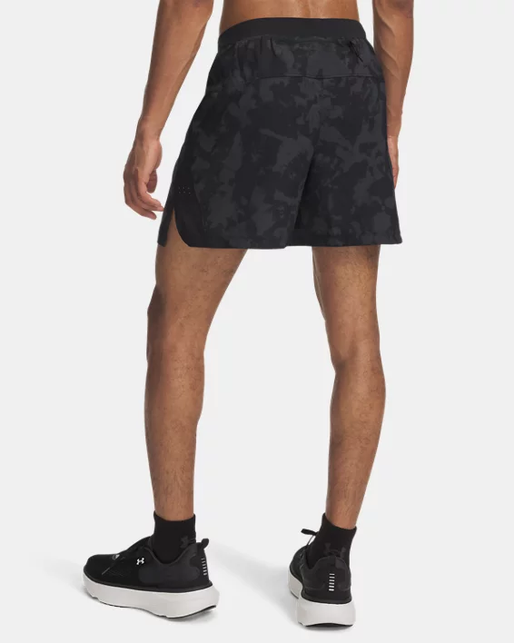 UA Launch Pro Printed Mens 7 Shorts - Image 2