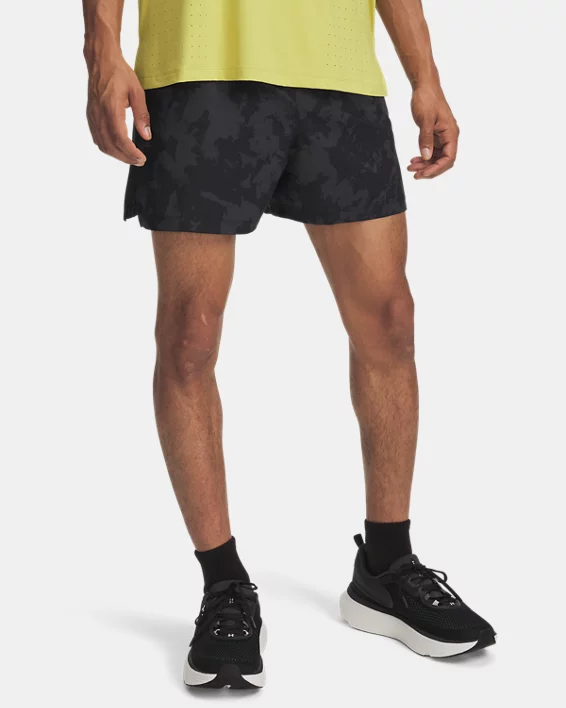 UA Launch Pro Printed Mens 7 Shorts