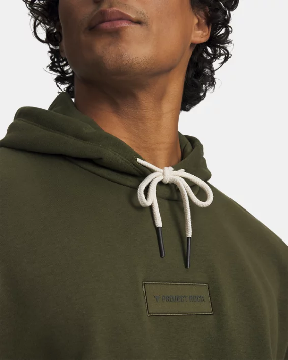 Project Rock Icon Fleece Mens Hoodie - Image 3