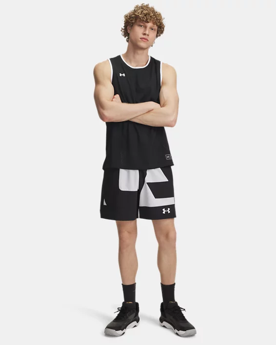 UA Zone Woven Graphic Men's 7 Shorts - Image 3
