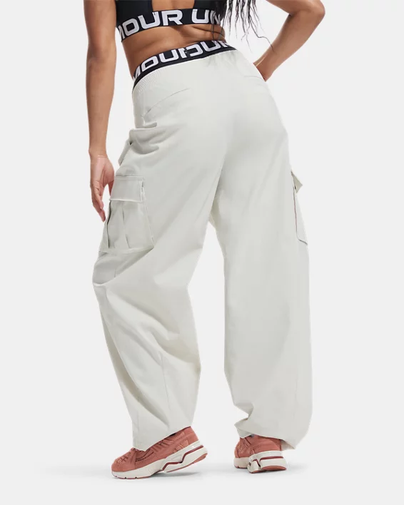 UA Unstoppable Woven Ripstop Womens Cargo Pants - Image 3