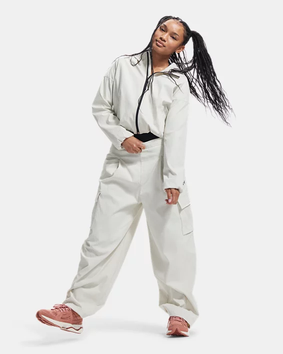 UA Unstoppable Woven Ripstop Womens Cargo Pants - Image 5