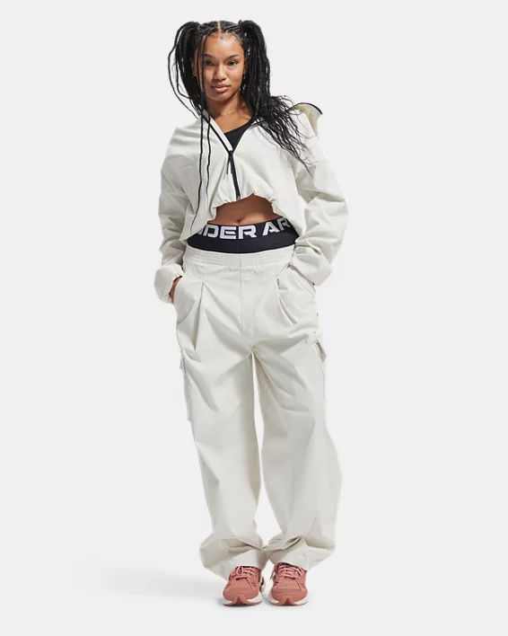 UA Unstoppable Woven Ripstop Womens Cargo Pants - Image 4