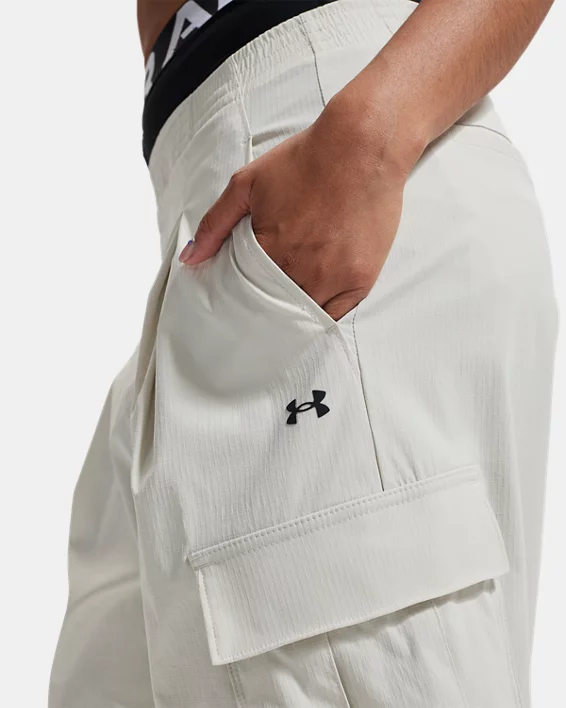UA Unstoppable Woven Ripstop Womens Cargo Pants - Image 6