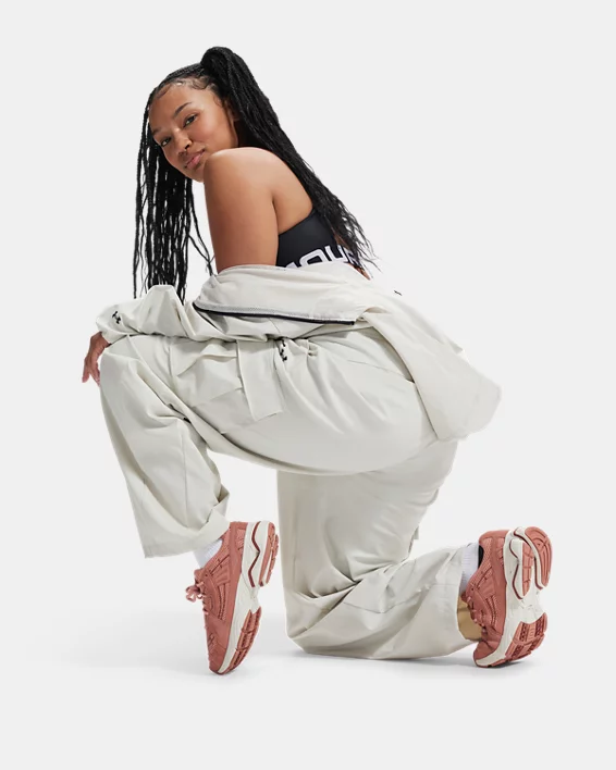 UA Unstoppable Woven Ripstop Womens Cargo Pants - Image 8
