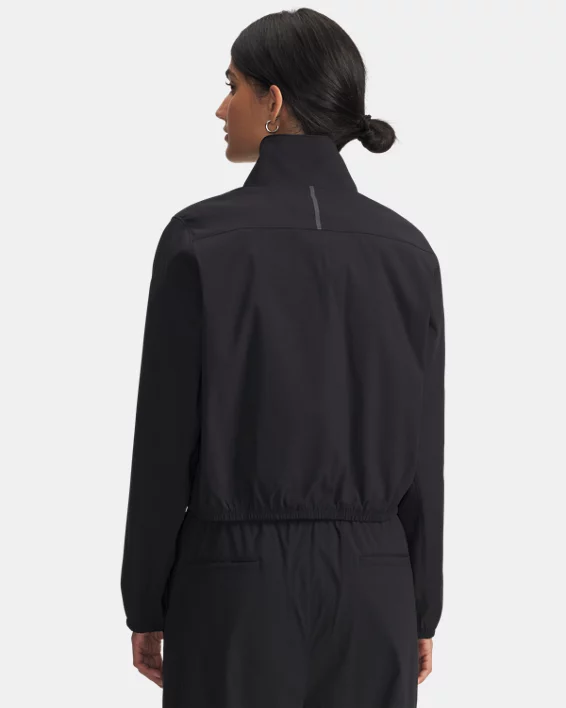 UA Unstoppable Woven Womens Zip - Image 2
