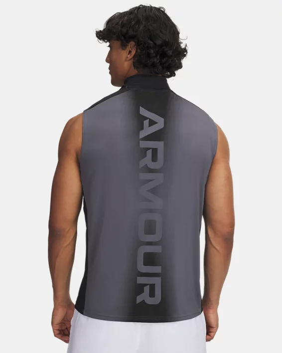 HeatGear Wordmark Mens Sleeveless - Image 2