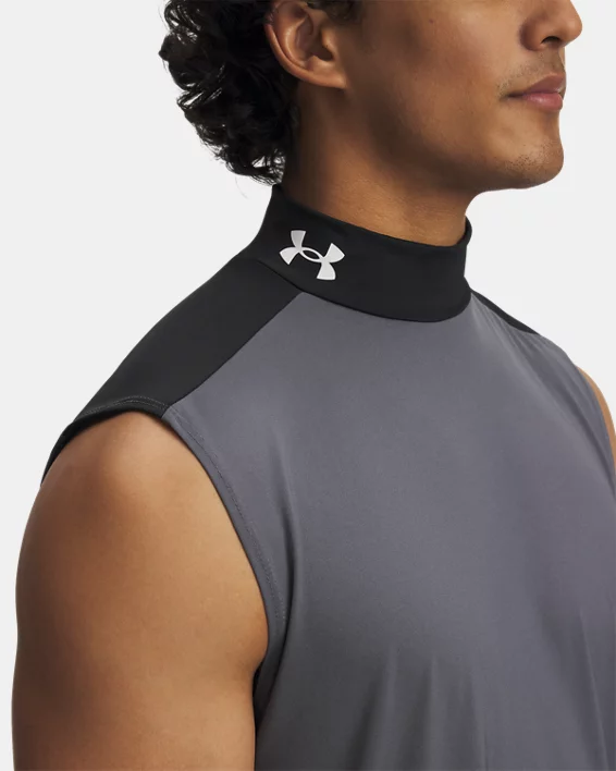 HeatGear Wordmark Mens Sleeveless - Image 3