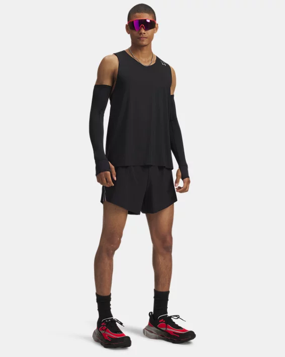 UA Halo Run Mens 4 Shorts - Image 3