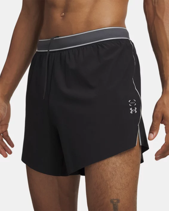 UA Halo Run Mens 4 Shorts - Image 5