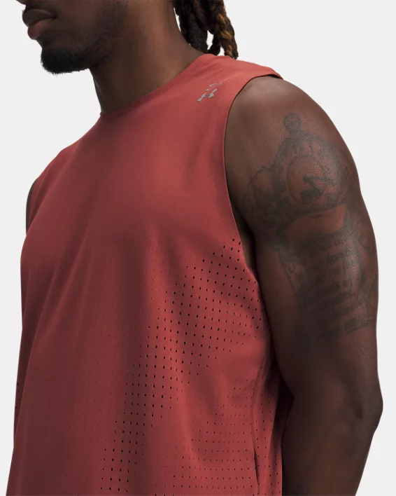 UA Halo Vent Mens Sleeveless - Image 3
