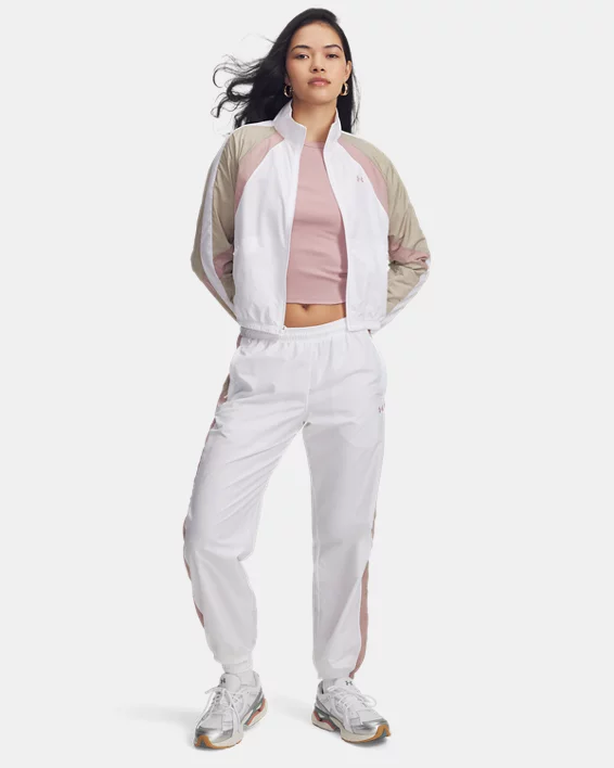 UA Icon Crinkle Womens Jacket - Image 3