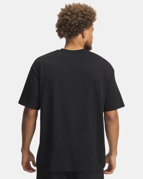Curry Heavyweight Mens Oversized T-Shirt - Image 2
