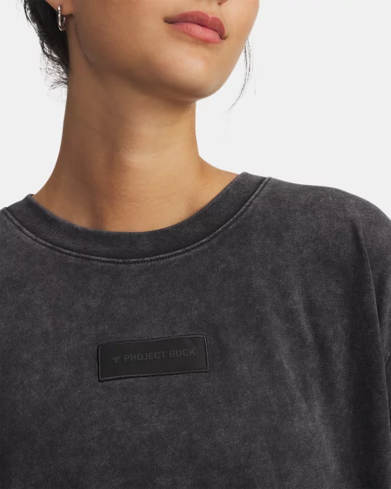 Project Rock Heavyweight Womens Oversized T-Shirt - Image 3