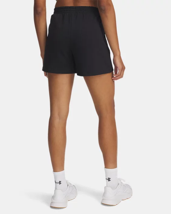 UA Rival Knit Womens 3.75 Shorts - Image 2
