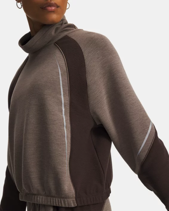 UA Halo Cold Weather Womens Long Sleeve Mock - Image 6