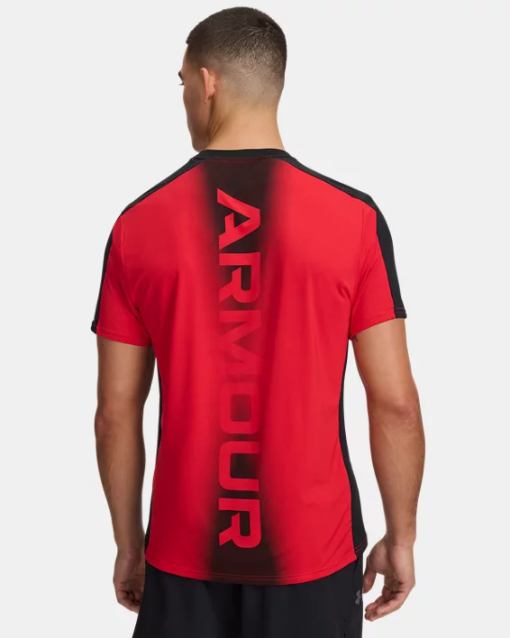 HeatGear Wordmark Mens Short Sleeve - Image 2