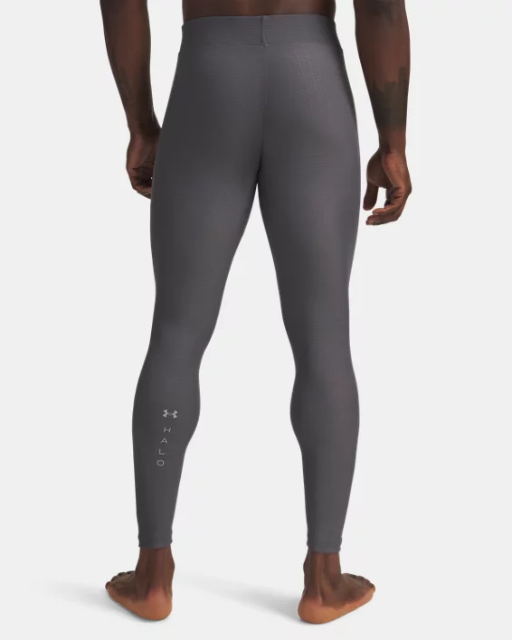 UA Halo Bonded Auxetic Mens Leggings - Image 3