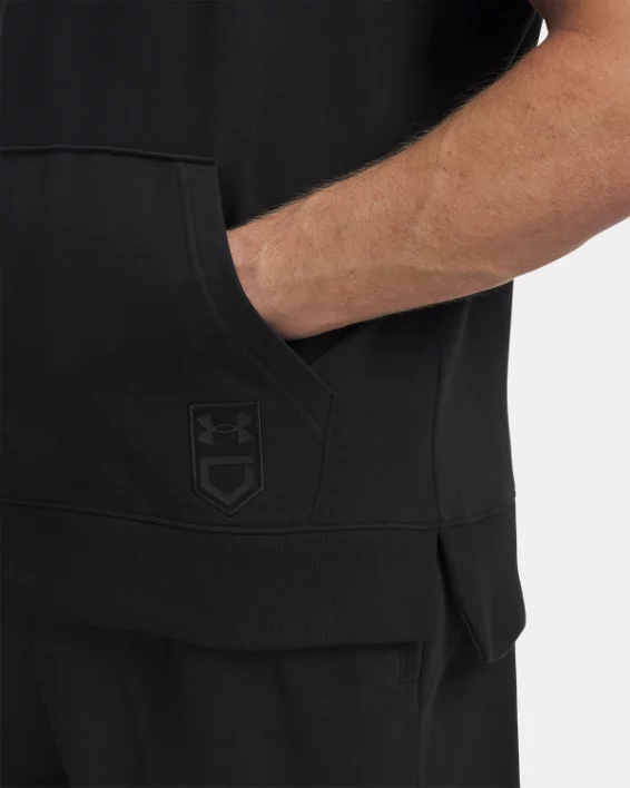 UA Utility Mens Short Sleeve Hoodie - Image 3
