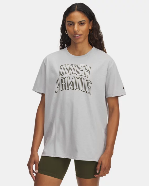 UA Rival Campus Womens Oversized T-Shirt