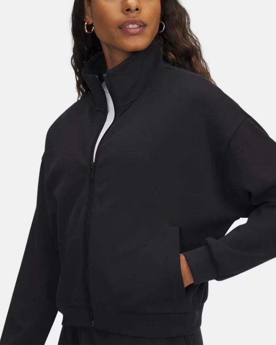 UA Meridian Lounge Womens Full Zip - Image 3