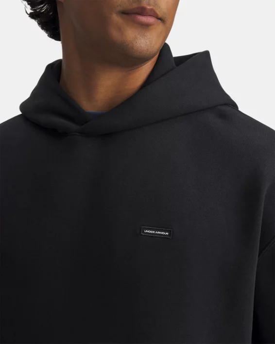 UA Icon Heavyweight Rib Mens Hoodie - Image 3