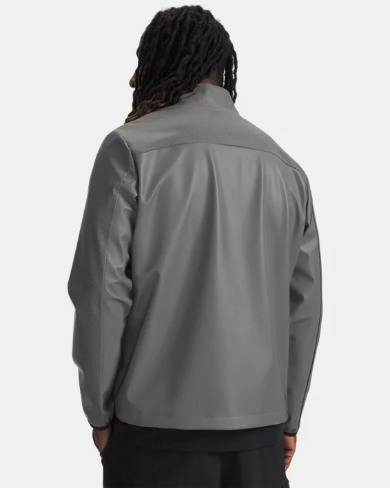 UA Unstoppable Reflective Knit Mens Jacket - Image 2