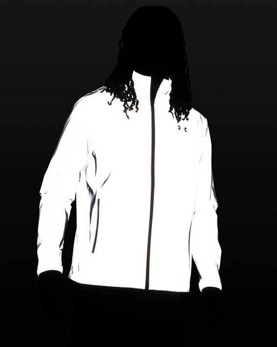 UA Unstoppable Reflective Knit Mens Jacket - Image 5