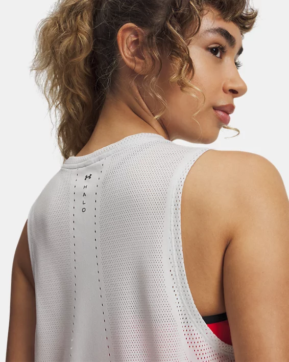 UA Halo Vent Womens Sleeveless - Image 5