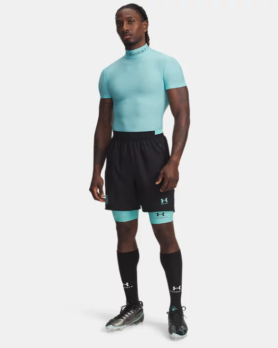 UA x Mansory HeatGear Mens Compression Shorts - Image 3