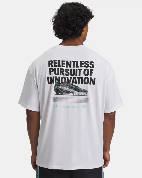 UA x Mansory Heavyweight Relentless Mens Short Sleeve - Image 2